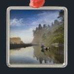 Ornamento De Metal Sunset na Ruby Beach, Olimpiadas National Park,<br><div class="desc">Sunset em Ruby Beach,  Olimpiadas National Park,  Washington,  EUA � Raymond Klass / DanitaDelimont.com</div>