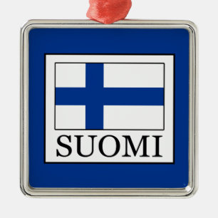 Ornamento De Metal Suomi