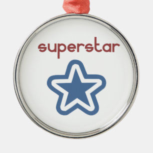 ORNAMENTO DE METAL SUPERSTAR