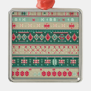 Ornamento De Metal Sweater Feio Natal 2