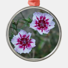 Ornamento De Metal Sweet Williams