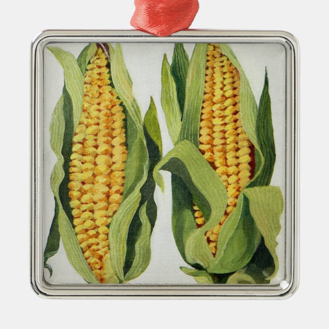 Ornamento De Metal Sweetcorn 2013 (Frente)