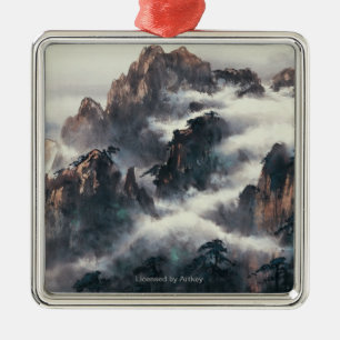 ORNAMENTO DE METAL TA HUANG SHAN