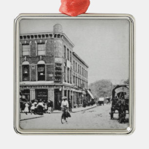 Ornamento De Metal Taberna do celeiro, Highbury, c.1900