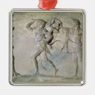 Ornamento De Metal Tabuleta que descreve Hercules