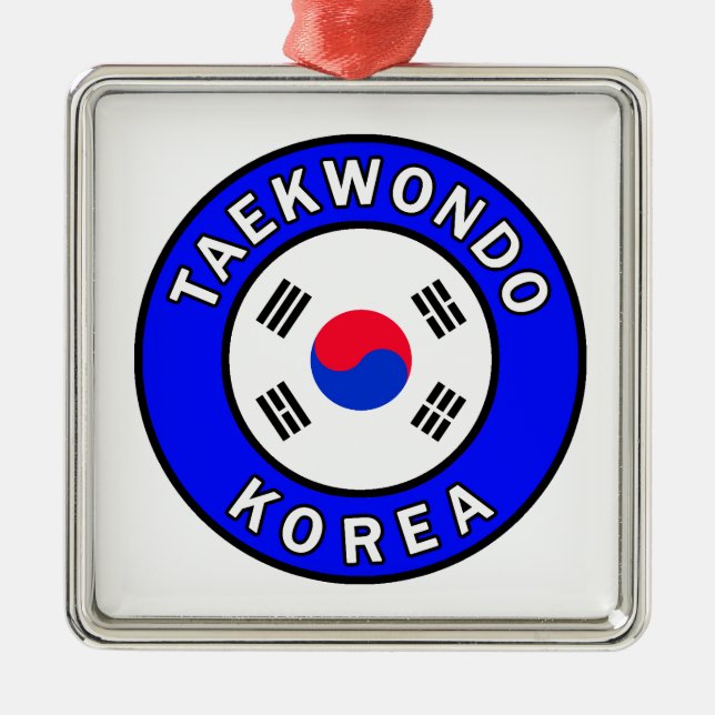 Ornamento De Metal Taekwondo (Frente)