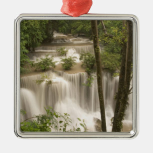 Ornamento De Metal Tailândia, Huai Mae Khamin Waterfall