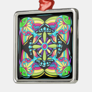 Ornamento De Metal Talavera