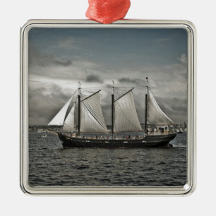 Ornamento De Metal Tall Ship Silva Halifax