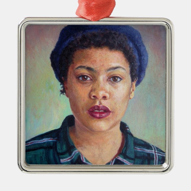 Ornamento De Metal Talla 2014 (Frente)