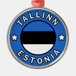 Ornamento De Metal Tallinn Estônia