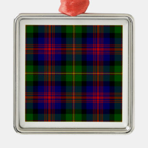 Ornamento De Metal Tartan de McLennan do clã