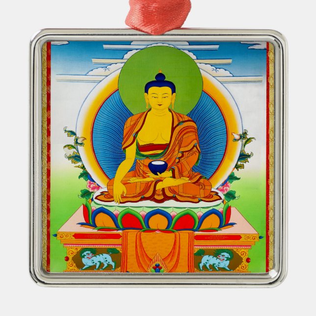 Ornamento De Metal Tatuagem tibetano oriental legal Aksobhya do (Frente)