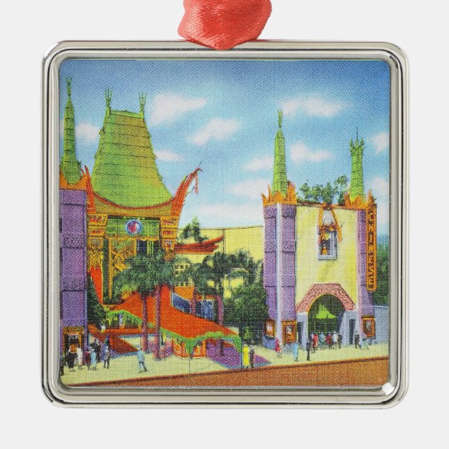 Ornamento De Metal Teatro Chinês de Grauman, 1931 (Frente)