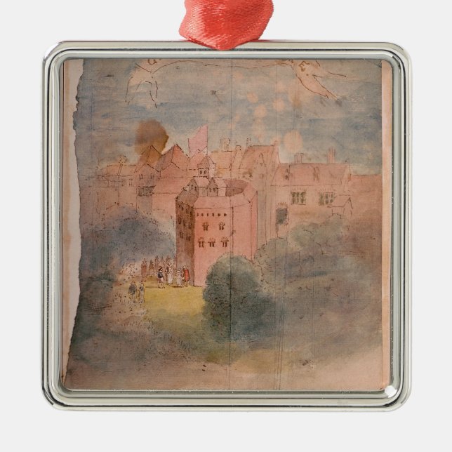 Ornamento De Metal Teatro do globo, Southwark (Frente)