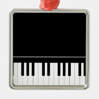Ornamento De Metal Teclado de piano