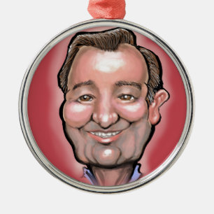 Ornamento De Metal Ted Cruz