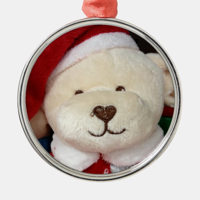 ORNAMENTO DE METAL TEDDY BEAR CHRISTMAS ORNAMNET (Frente)