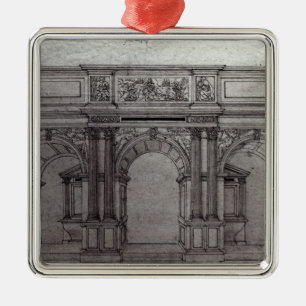 Ornamento De Metal Tela de rood da igreja