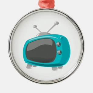 Ornamento De Metal Televisão do Aqua