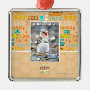 Ornamento De Metal Tema o felpudo!