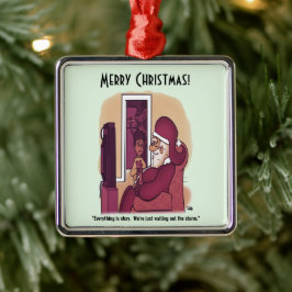 Ornamento De Metal Tempestade