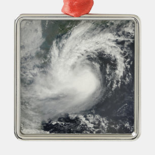 Ornamento De Metal Tempestade tropical Parma se aproximando da China