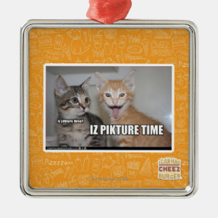 Ornamento De Metal tempo do pikture do iz