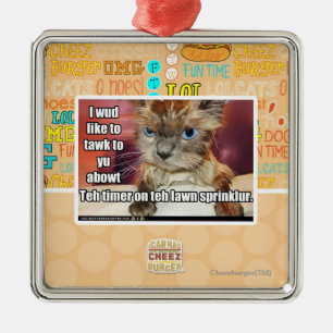 Ornamento De Metal Temporizador de Sprinklur do gramado