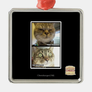 Ornamento De Metal Termômetro