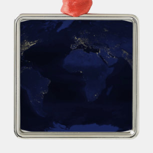 Ornamento De Metal TerraÃ-oPesar horas da noite