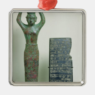 Ornamento De Metal Tesouro do rei do Amar-Pecado de Ur, c.2040 BC