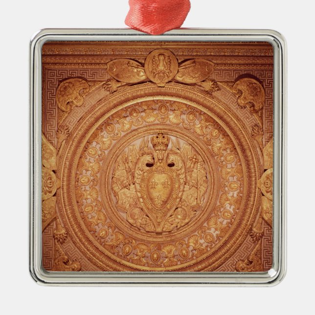 Ornamento De Metal Teto do quarto de Henri II (Frente)