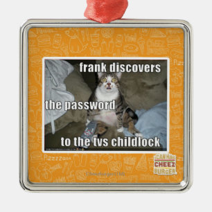 Ornamento De Metal Tevê Childlock