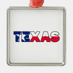 Ornamento De Metal Texas