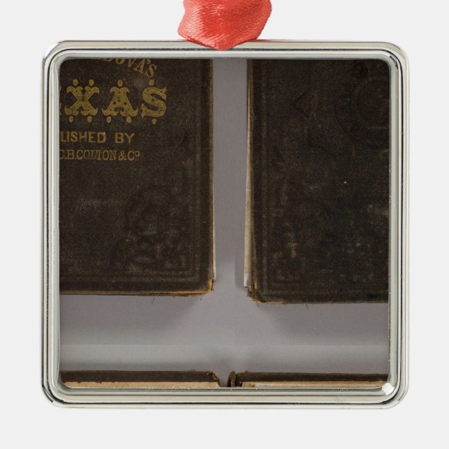 Ornamento De Metal Texas 6 (Frente)