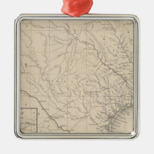 Ornamento De Metal Texas 8