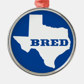 Ornamento De Metal Texas Bred