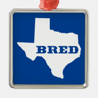 Ornamento De Metal Texas Bred