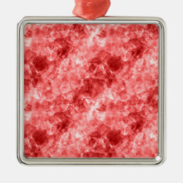 Ornamento De Metal Textura vermelha amassada