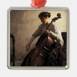 Ornamento De Metal The Cellist (por Joseph DeCamp)