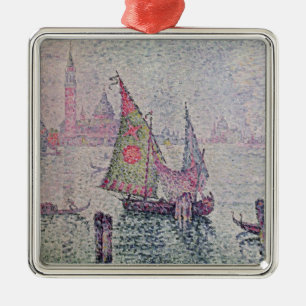 Ornamento De Metal The Green Sail, Veneza, 1904
