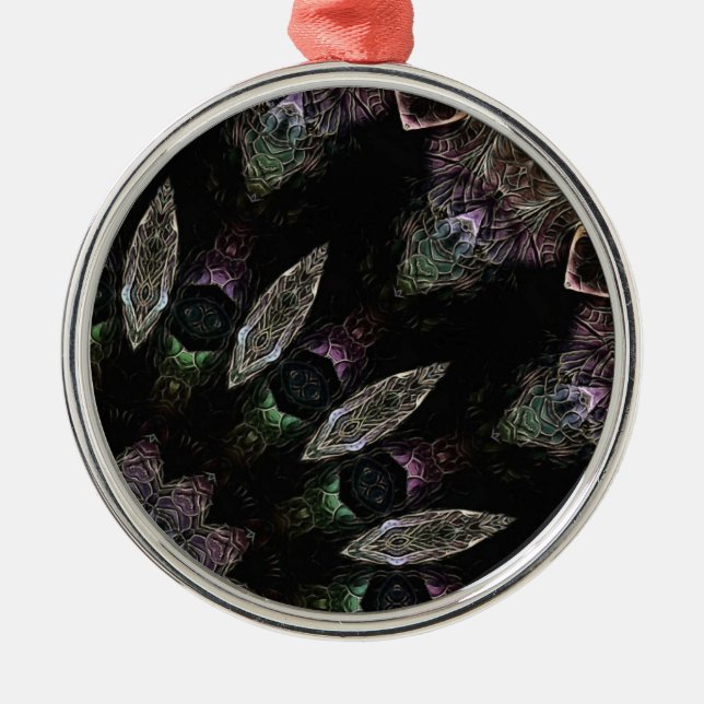 Ornamento De Metal Theo (Frente)