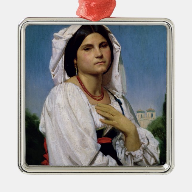 Ornamento De Metal Therese (Frente)