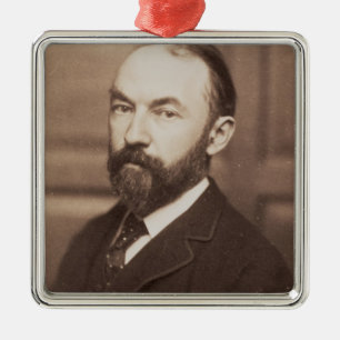 Ornamento De Metal Thomas Hardy (1840-1928) (foto do sepia)