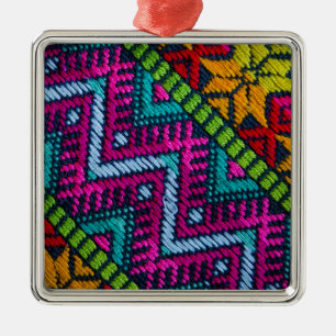 Ornamento De Metal Threads De Tecidos Étnicos