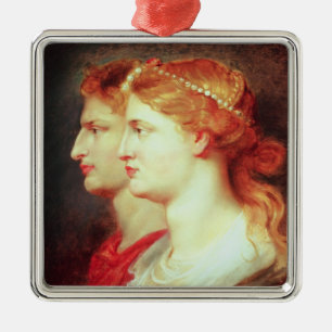 Ornamento De Metal Tiberius e Agrippina, c.1614
