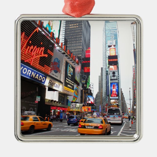 Ornamento De Metal Times Square, Nova Iorque, EUA (Frente)
