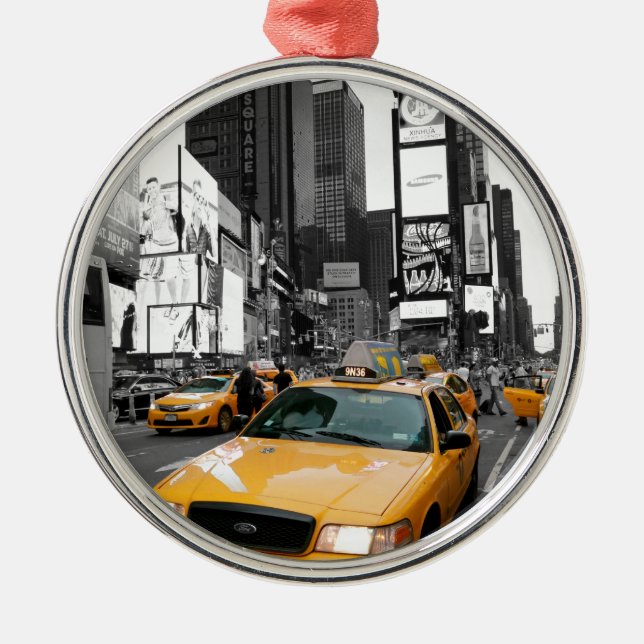 Ornamento De Metal Times Square Nova Iorque USA (Frente)