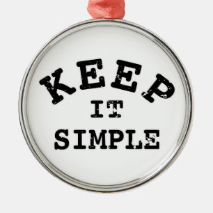 Ornamento De Metal Típica Simples